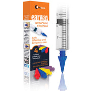 LugGuards 20ml Quad Stream Earwax removal Syringe Kit with 4 SecureLock Tips